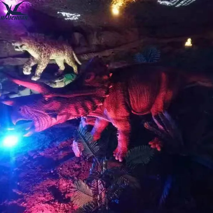 Dinosaurs in The Cave